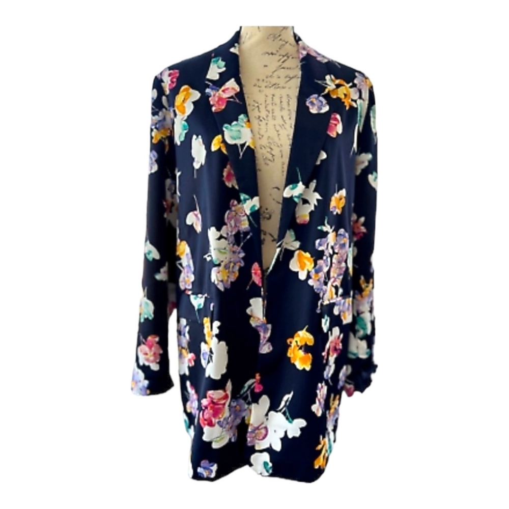 A New Day Floral Blazer